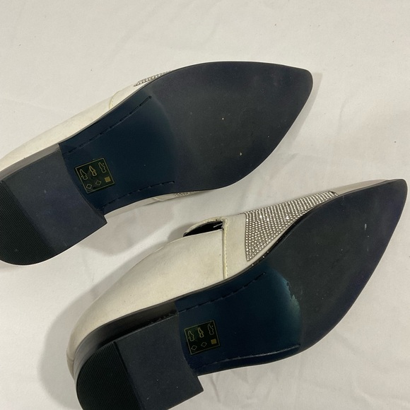 Amali Silver and Cream Loafers main image 6